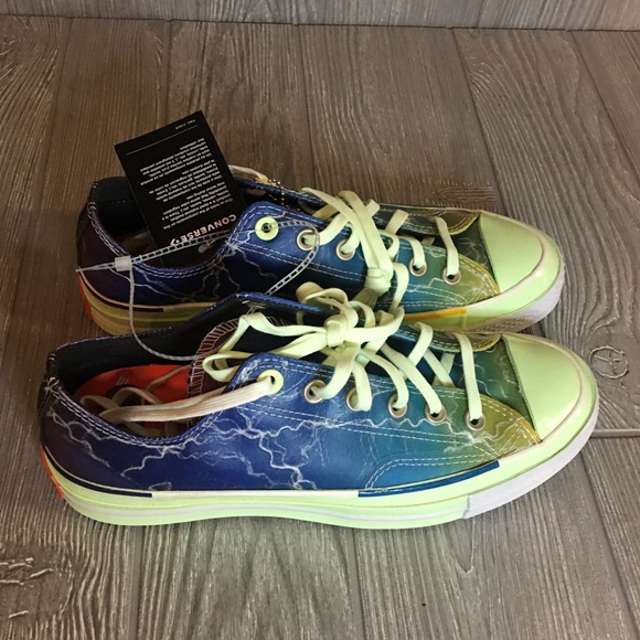 Converse Pigalle X Chuck 70 Low 'Lightning Storm' - Picture 2 of 9